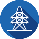 Electricity, Derrick, Energy, Industry, Power, Electric, Rig Icon