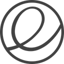 Elementary Technology Logo Social Media Logo Icon