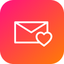 Email Mail Heart Icon
