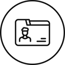 Employee Detail Folder Icon