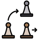 En Passant Pawn Knock Pawn Icon