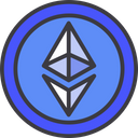 Ethereum Cryptocurrency Coins Icon