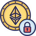 Ethereum Encryption Ethereum Private Ethereum Security Icon