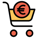 Euro Cart Icon