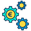 Euro Cog Euro Money Mangement Icon