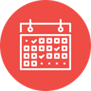 Event Processing Calendar Icon