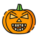 Evil Laugh Pumpkin Halloween Icon