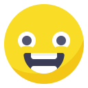 Excited Face Happy Icon