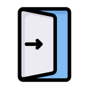 Exit Door Quit Icon