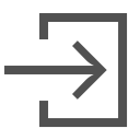 Exit Arrow Door Icon