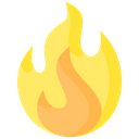 Explosive Fire Flame Icon