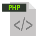 Extention Php Document Icon