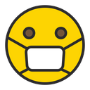 Face With Medical Mask Icon
