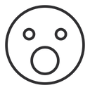 Face With Open Mouth Icon