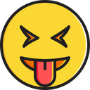 Face With Stuck Out Tongue And Tightly Closed Eyes Icon