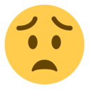 Face Worried Sad Icon