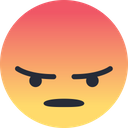 Facebook Angry Angry Emoji Icon
