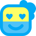 Fascinated Cream Emoji Icon