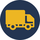 Fast Delivery Cargo Delivery Services Icon