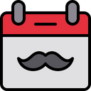 Fathers Day Calendar Day Icon