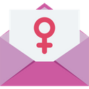Female Envelope Envelope Female Icon