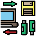File Transfer Icon