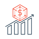 Financial Business Growth Icon