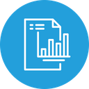 Financial Analysis Report Icon