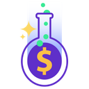 Business Experimenting Business Experiment Financial Experiment Icon