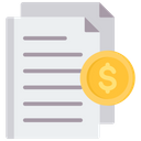 Financial Paper Icon