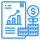 Financial Report Analysis Icon