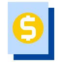Financial Statement Commerce Digital Icon