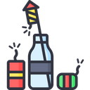 A A Fire Cracker Rocket Icon