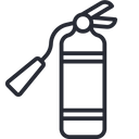 Fire Extinguisher Safety Instrument Protection Icon