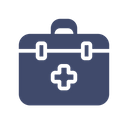 First Aid Box Suitcase Medicine Icon