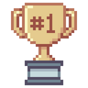 First Winner Winner Cup Trophy Cup Icon