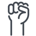 Fist Fist Hand Freedom Icon