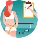 Fitness Chart Icon