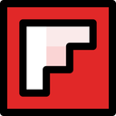 Flipboard Technology Logo Social Media Logo Icon