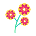 Flower Color Plant Icon