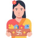 Flower Vendor Icon