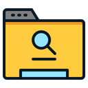 Folder Data File Icon