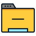 Folder Data File Icon