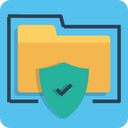 Folder, Optimization, Documents, Holder, Shield, Secure, Seo Icon