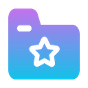 Folder Star File Business Icon