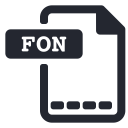 Fon File Font Icon