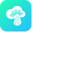 Food, Kitchen, Vegetable, Mushroom, Fungus, Helthy, Fresh Icon
