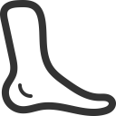 Foot Anatomy Body Icon