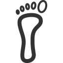 Foot Anatomy Body Icon