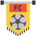 Artboard Football Club Flag Club Flag Icon